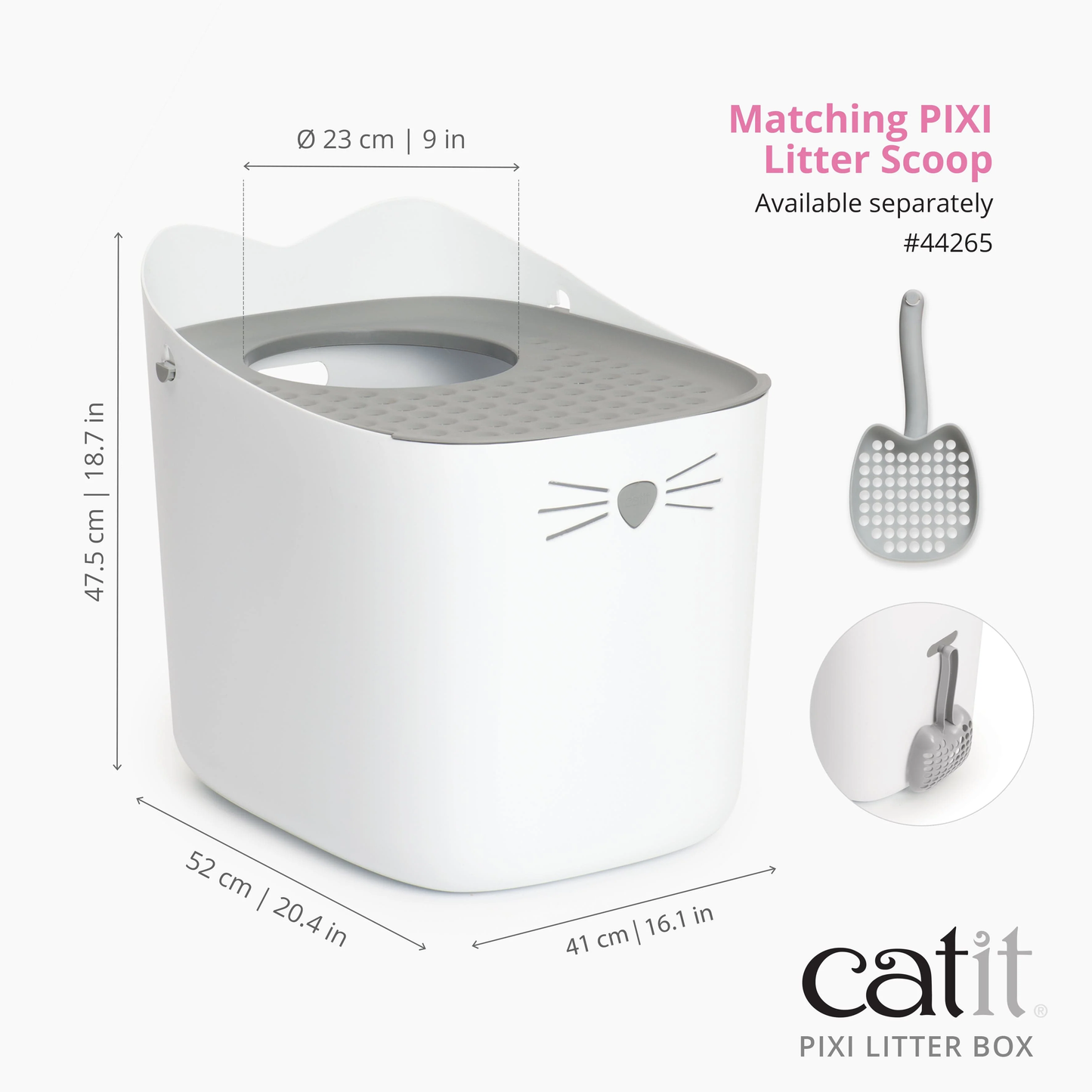 Catit Pixi Top Entry Litter Box