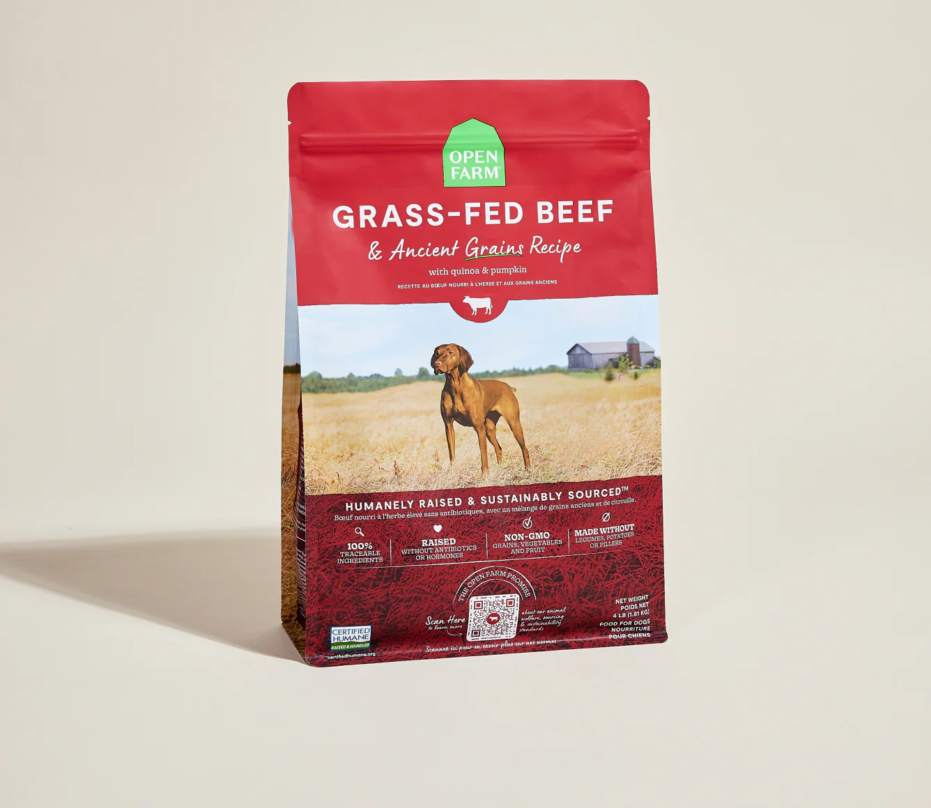 Open Farm Grass-Fed Beef & Ancient Grains