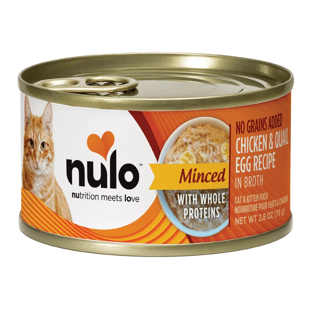 Nulo Cat & Kitten Minced Chicken with Whole Quail Egg