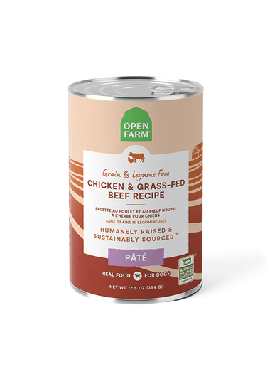 Open Farm Chicken & Grass-Fed Beef Pate Open Farm Chicken & Grass-Fed Beef Pate