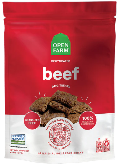 Open Farm Dehydrated Beef 4.5 oz Open Farm Dehydrated Beef 4.5 oz