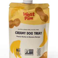 West Paw Creamy Dog Treat Peanut Butter & Banana