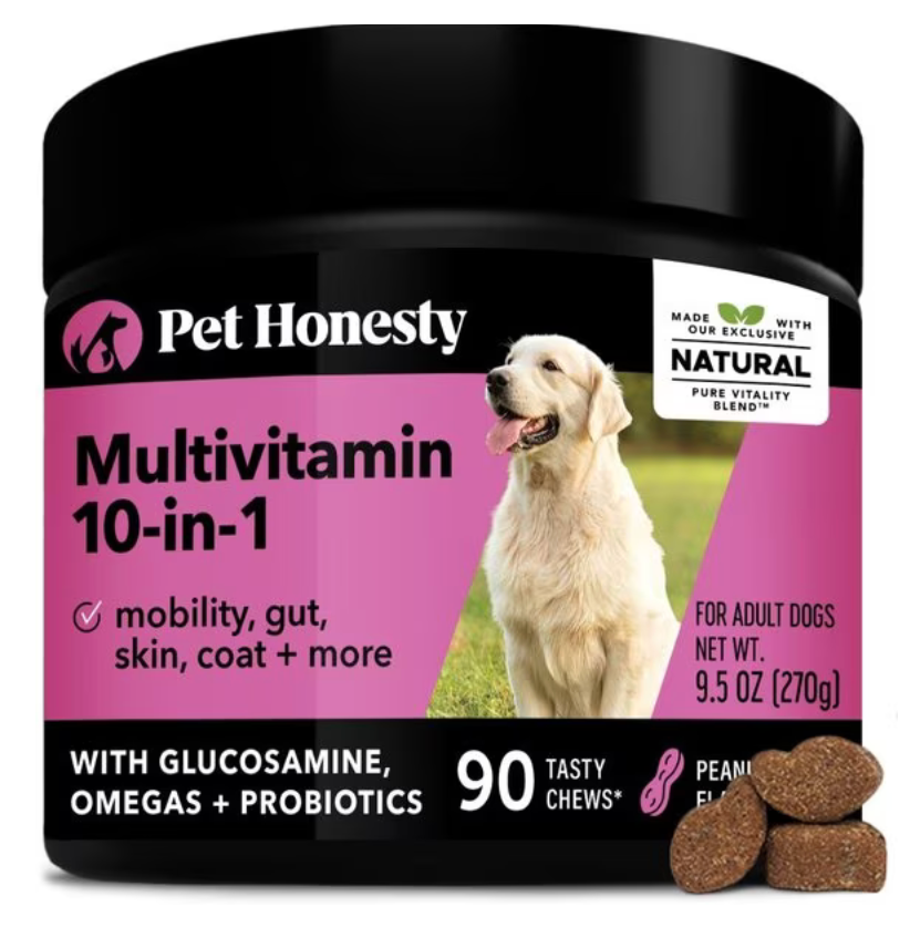 Pet Honesty 10 in Multivitamin Soft Chew 90 ct – Healthy Pet Austin