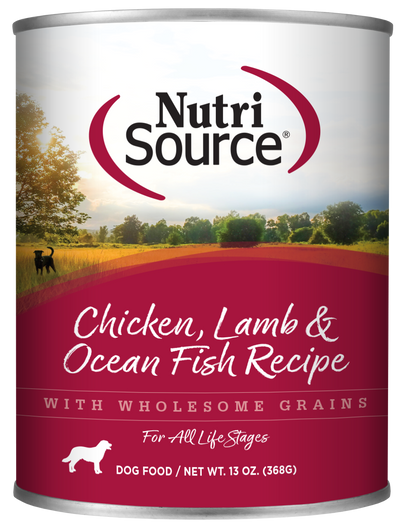 Nutri Source Chicken, Lamb & Ocean Fish Formula Nutri Source Chicken, Lamb & Ocean Fish Formula