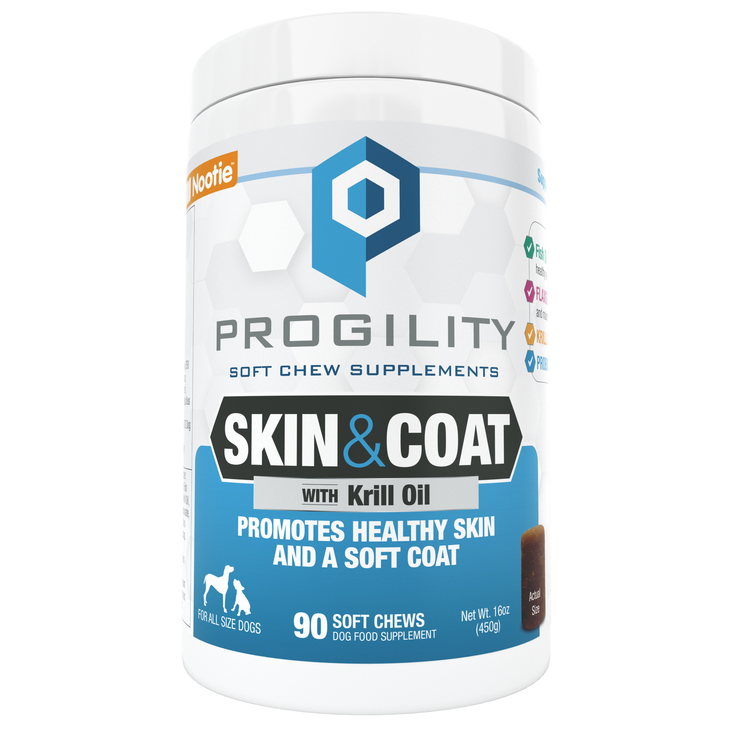 Nootie Progility Skin & Coat 90 ct
