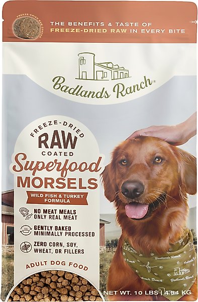 Badlands Ranch Freeze Dried Raw Coated Wild Fish Morsels