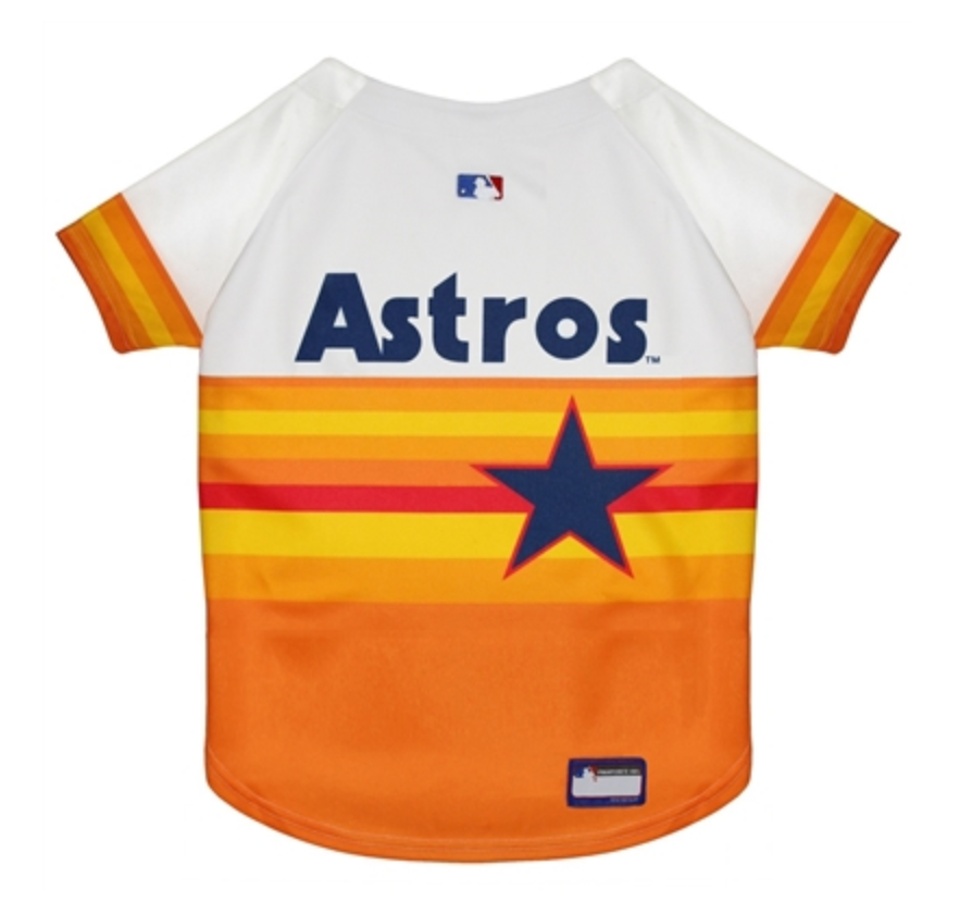 Houston Astros Throwback Pet Jersey