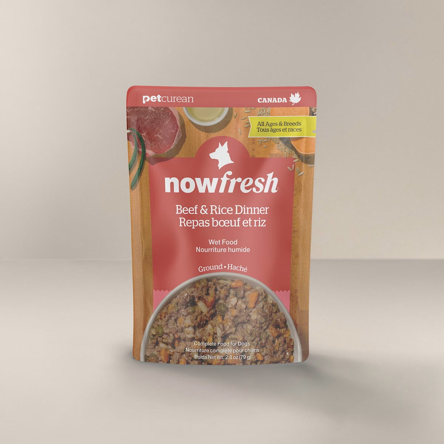 Now Fresh Ground Beef & Rice