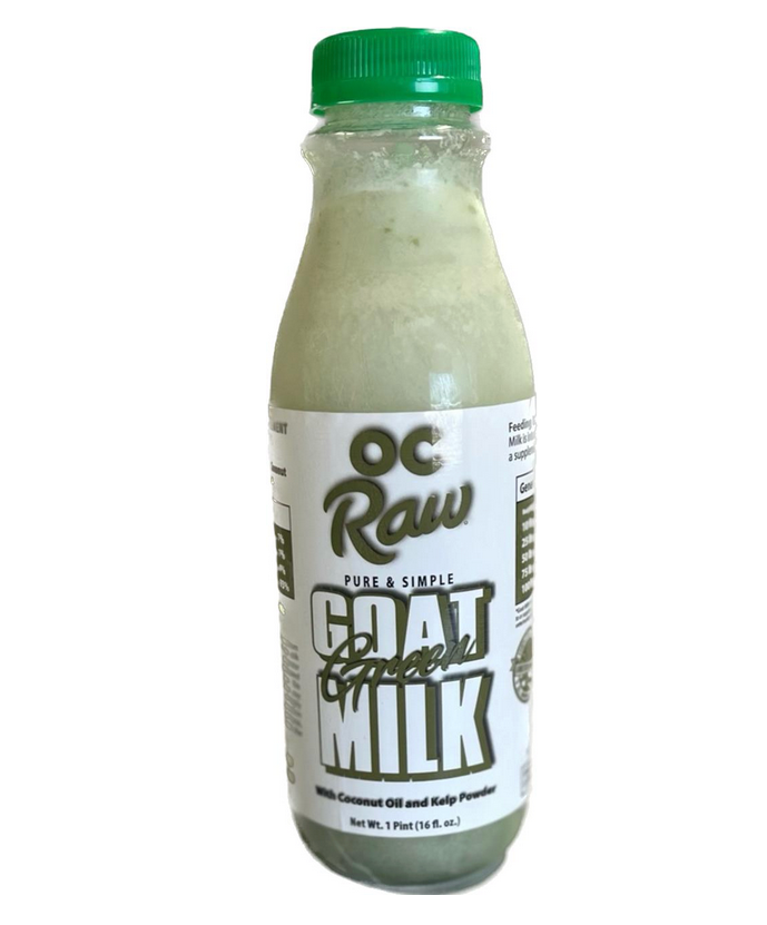 OC Raw Pure & Simple Goat Milk with Coconut Oil & Kelp