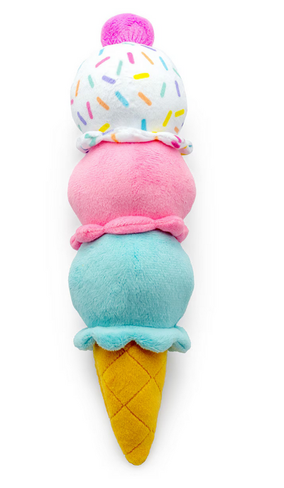 Thoozy Pet Birthday 3-Scoop Ice Cream Cone 12" Thoozy Pet Birthday 3-Scoop Ice Cream Cone 12"