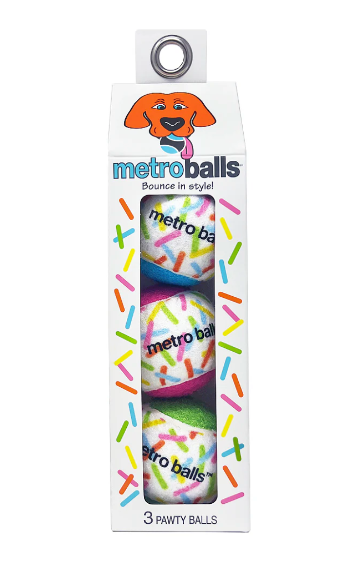Metro Paws Sprinkle Pawty Balls
