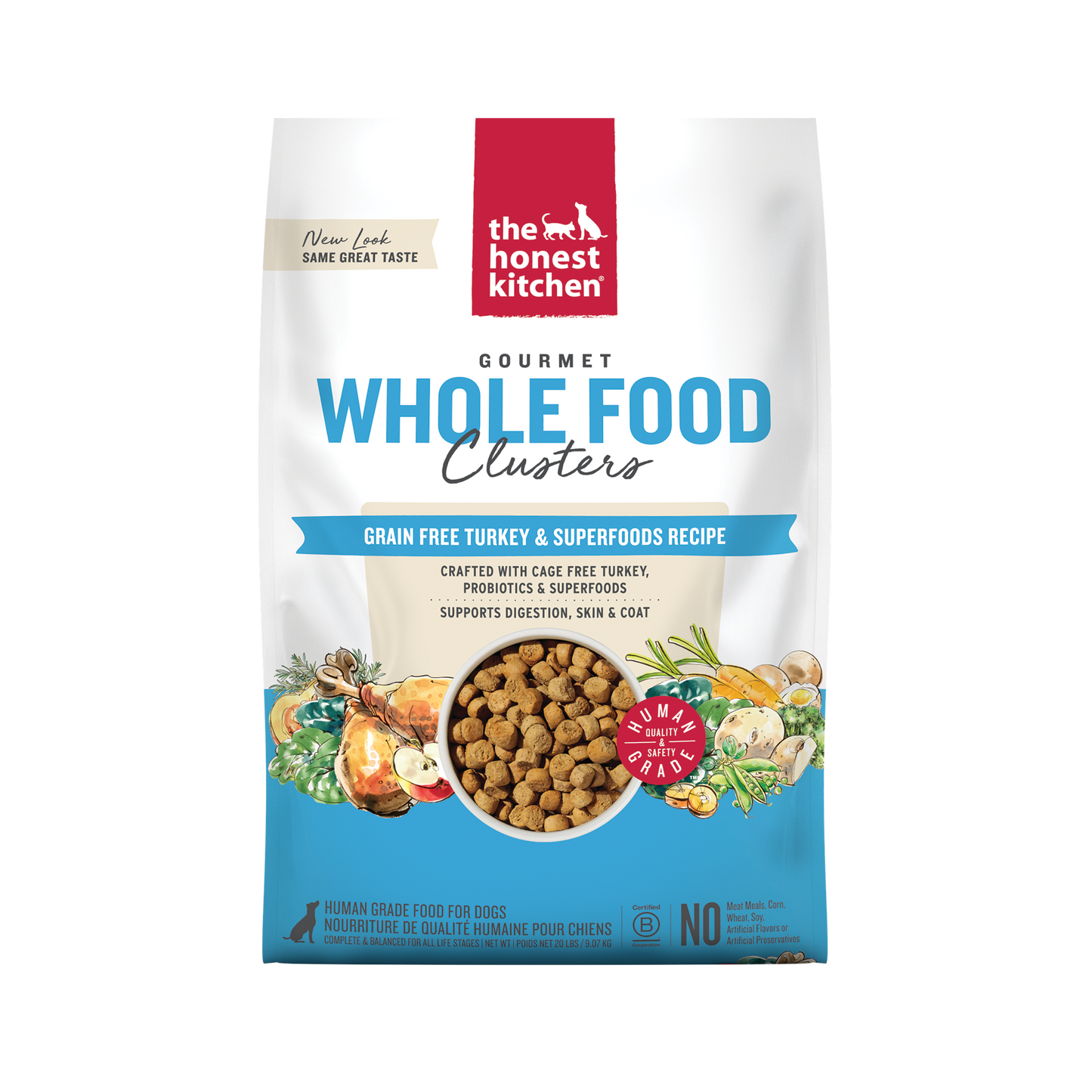 Honest Kitchen Clusters Grain Free Turkey