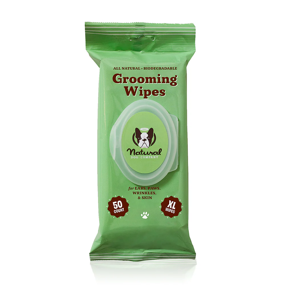 Natural Dog Company Grooming Wipes 50 ct