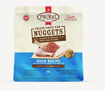 Primal Freeze-Dried  Duck, Turkey & Fish Formula Primal Freeze-Dried  Duck, Turkey & Fish Formula