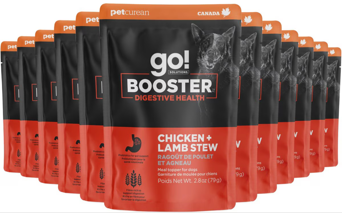 Go! Solutions Dog Booster Digestive Health Chicken + Lamb Stew