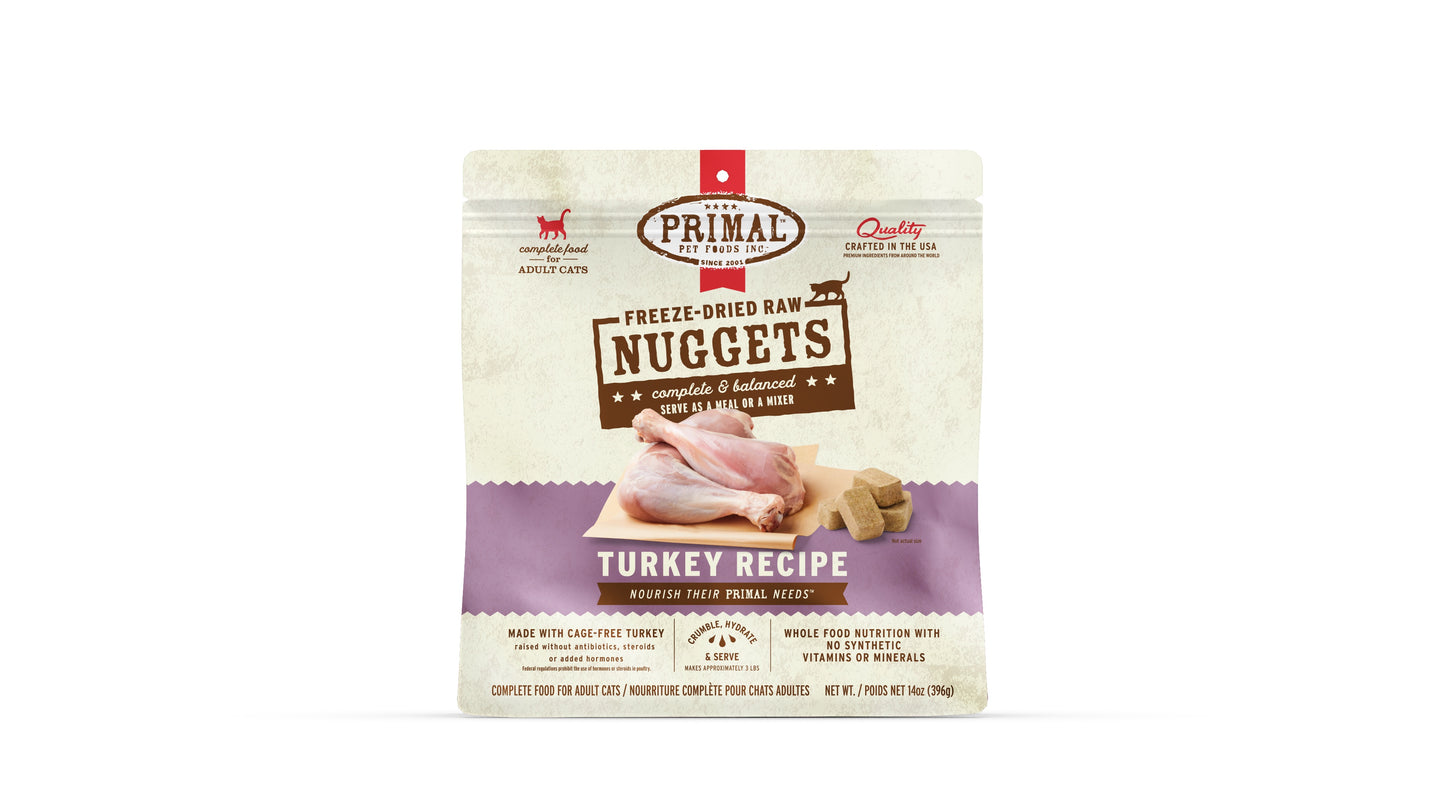 Primal Cat Freeze-Dried Turkey Formula