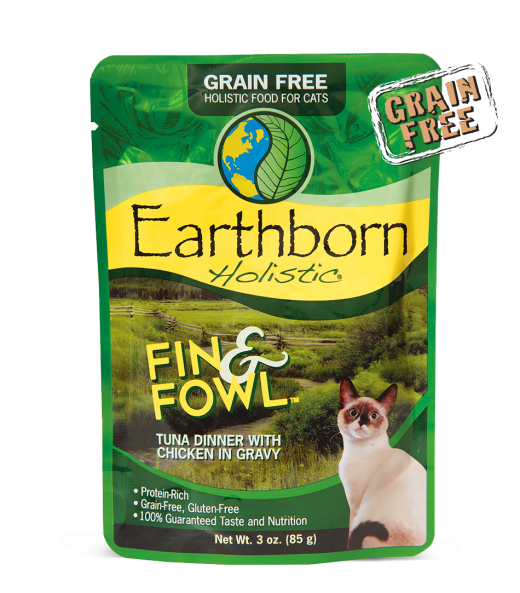 Earthborn Holistic Fin & Fowl Tuna & Chicken Pouch