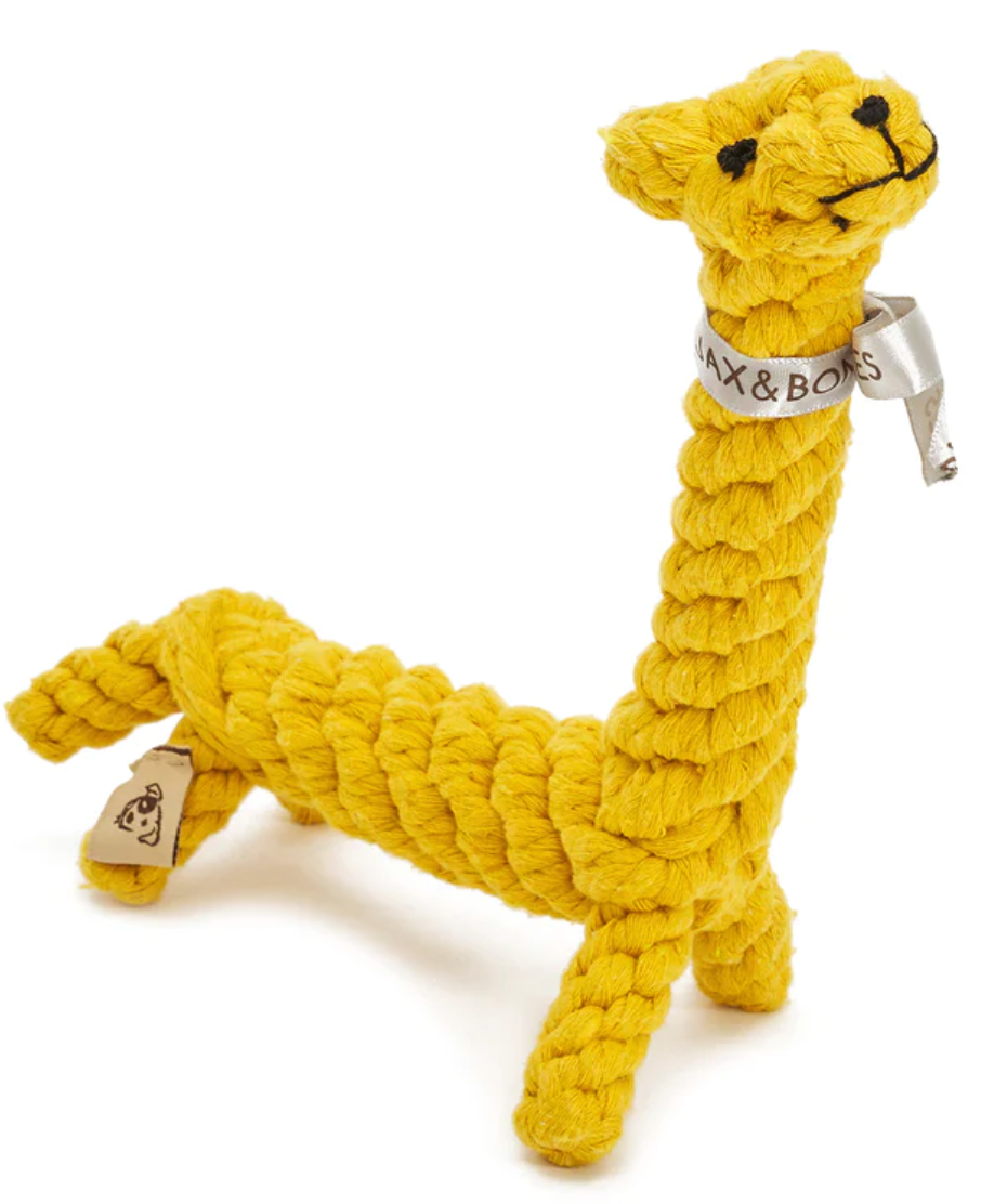 Jax & Bones Giraffe Rope Toy