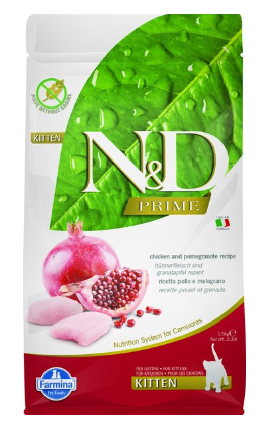 Farmina Kitten N&D Prime Chicken & Pomegranate