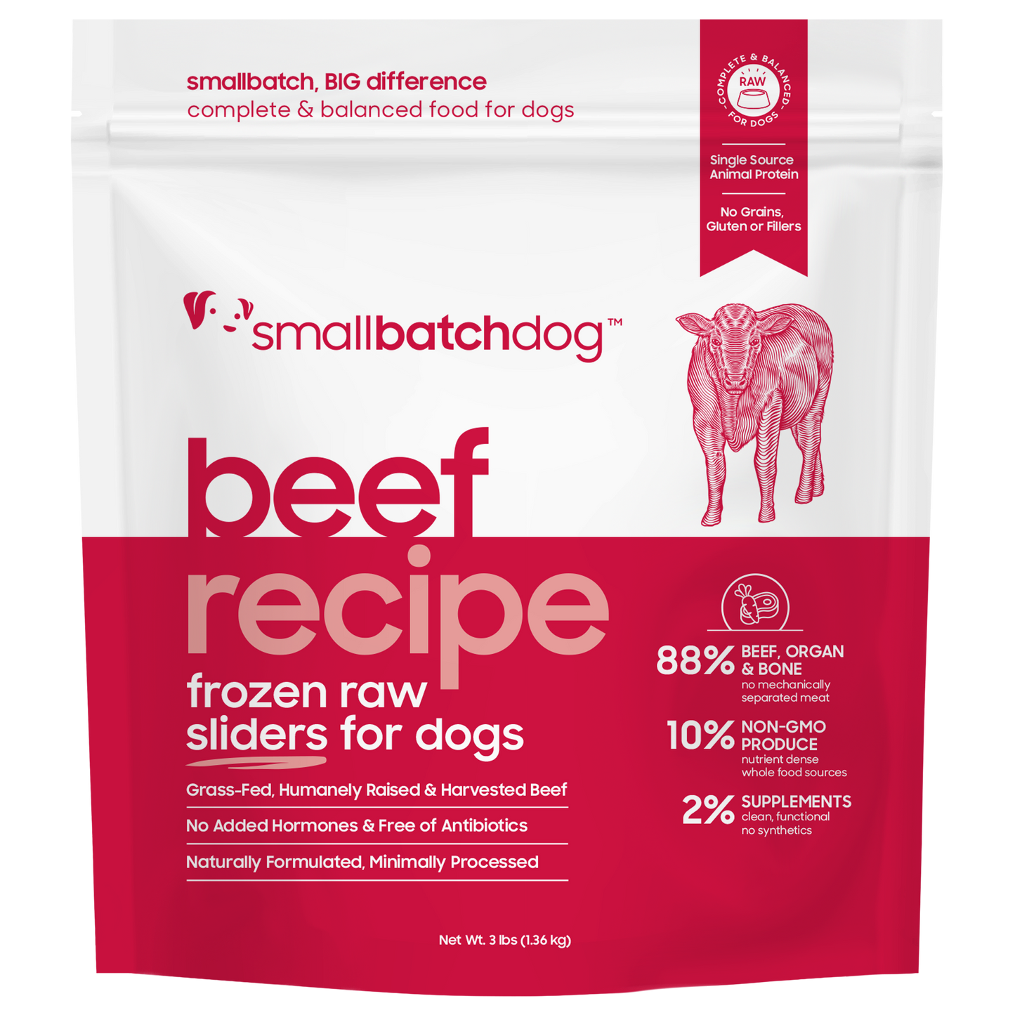 Small Batch Raw Frozen Beef Batch
