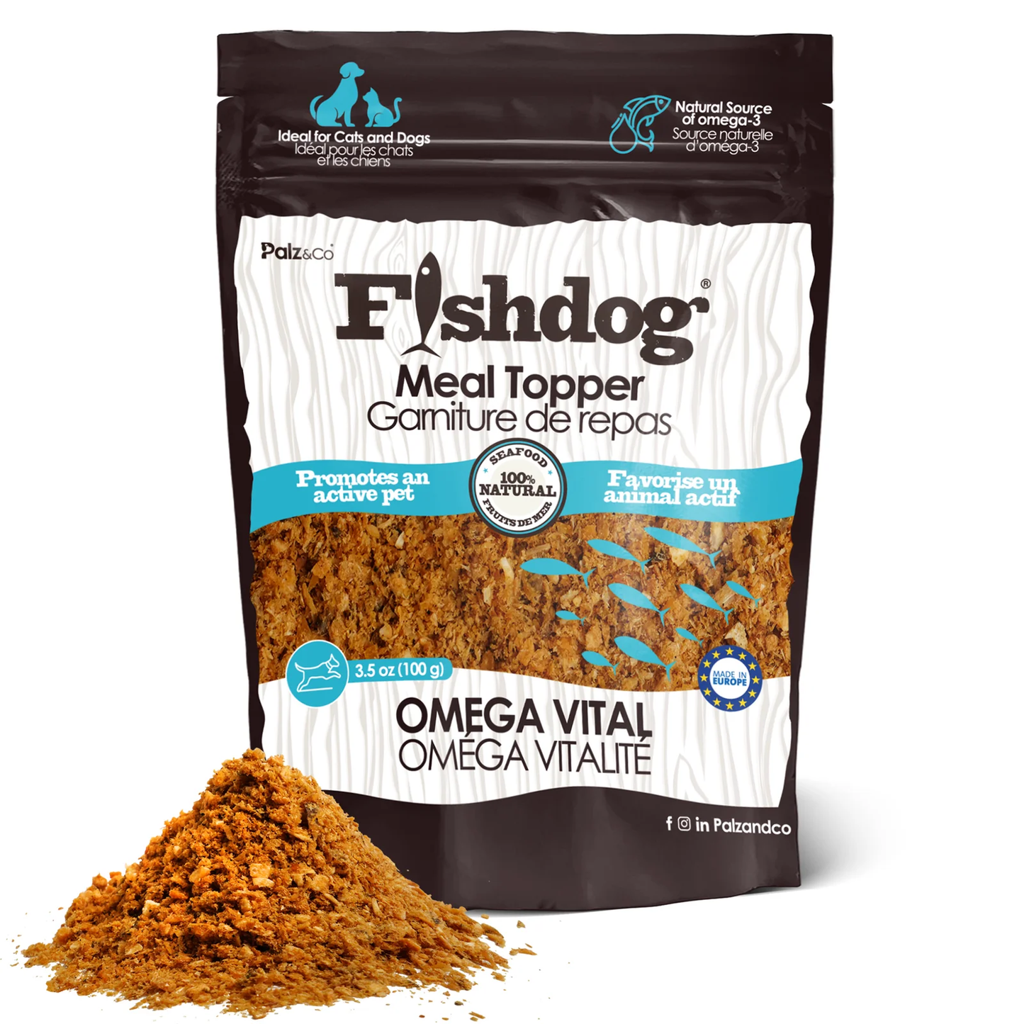 Palz & Co Fishdog Meal Topper