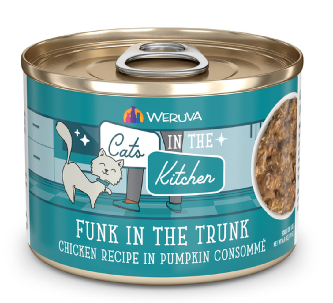 Weruva Cats in the Kitchen Funk In The Trunk Chicken in Pumpkin Consomme