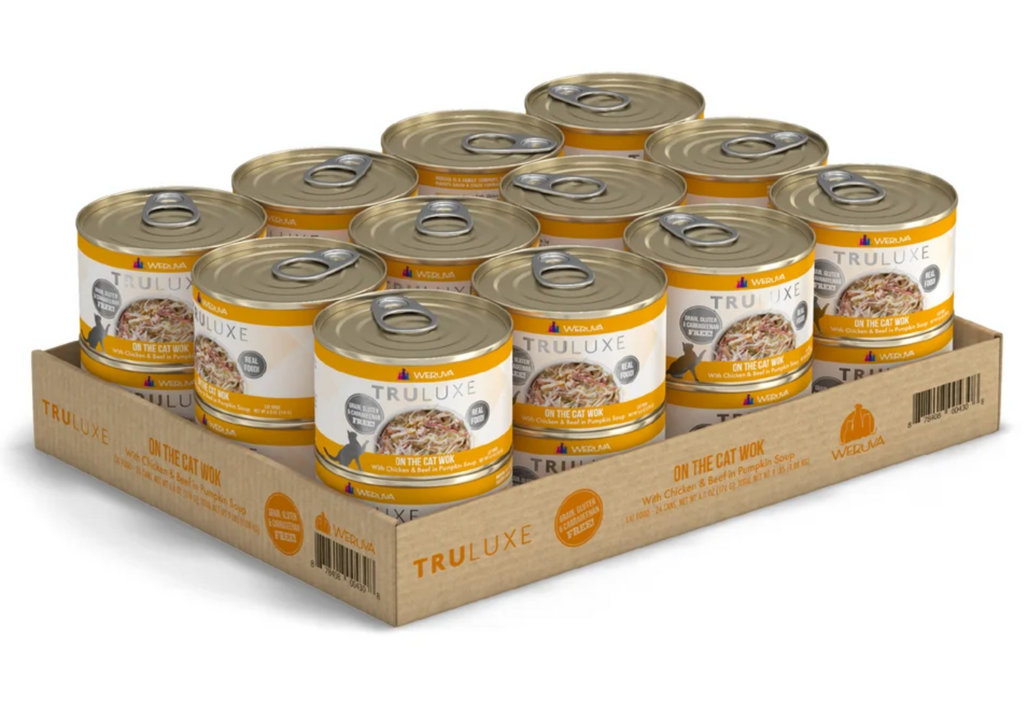 Weruva TruLuxe On The Cat Wok with Chicken & Beef in Pumpkin Soup