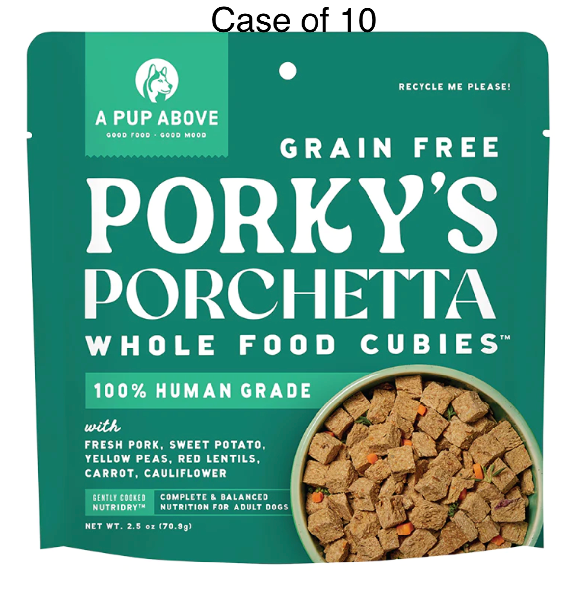 A Pup Above Air Dried Porky's Porchetta