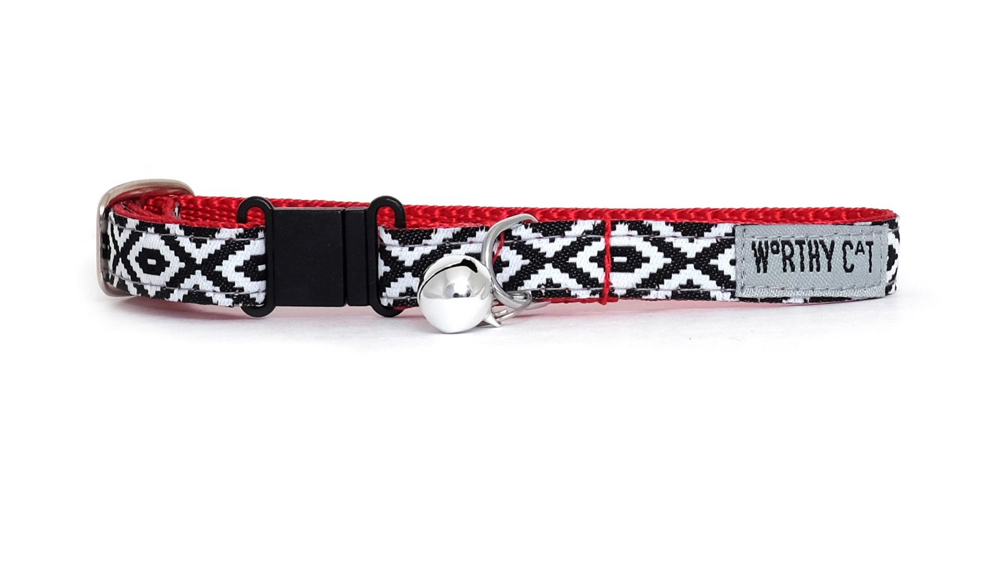 The Worthy Cat Collar Kilim 10-12"