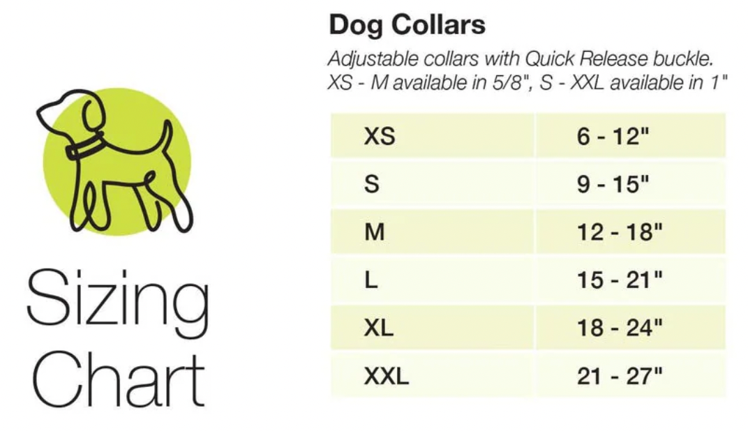 Up Country Howdy Dog Collar