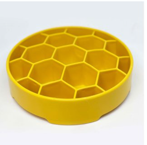 SodaPup Slow Feeder Bowl Honeycomb