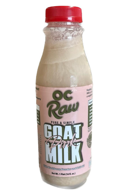 OC Raw Pure & Simple Goat Milk with Krill Oil & Blackberry
