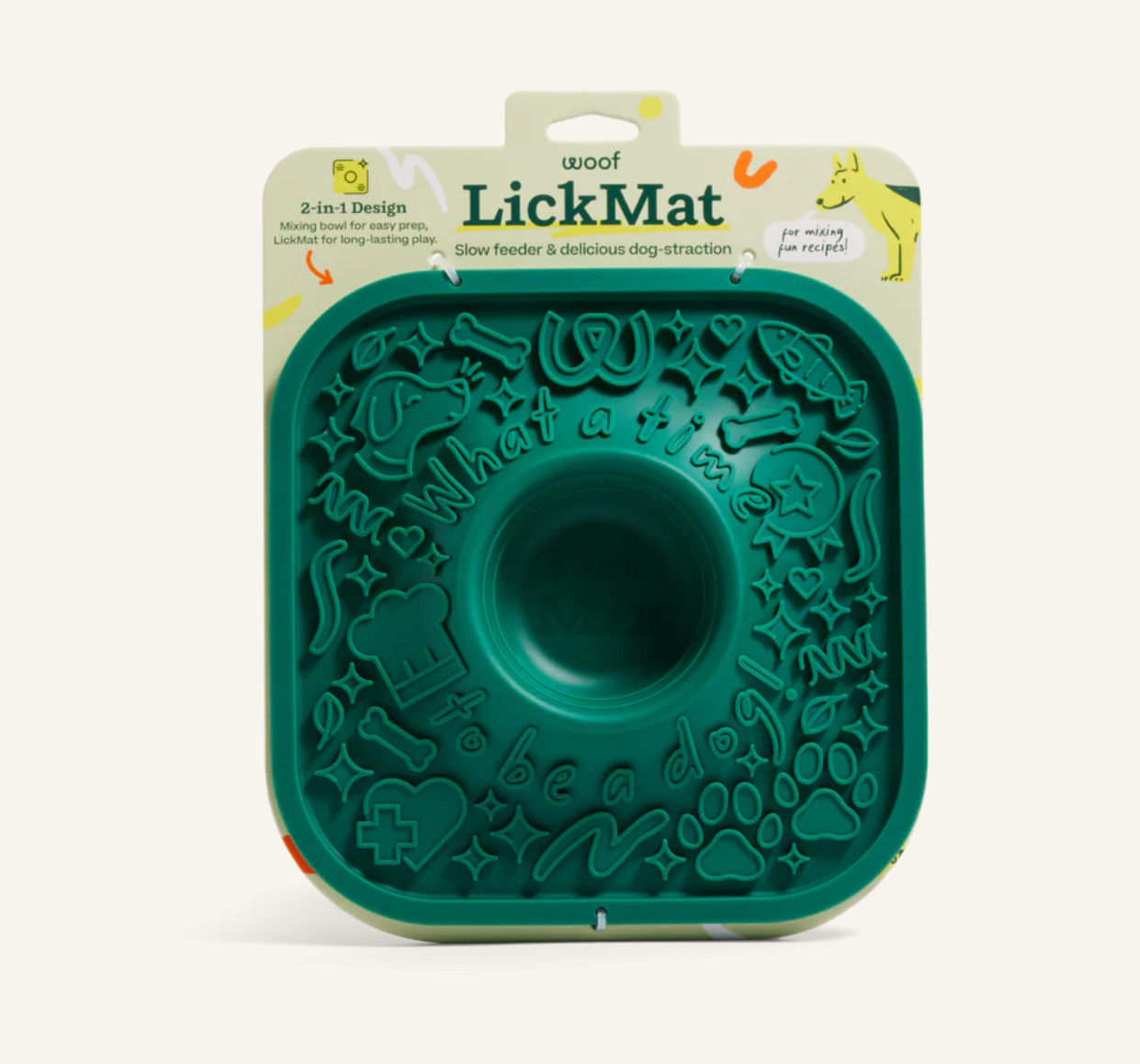 Woof Pet Green LickiMat