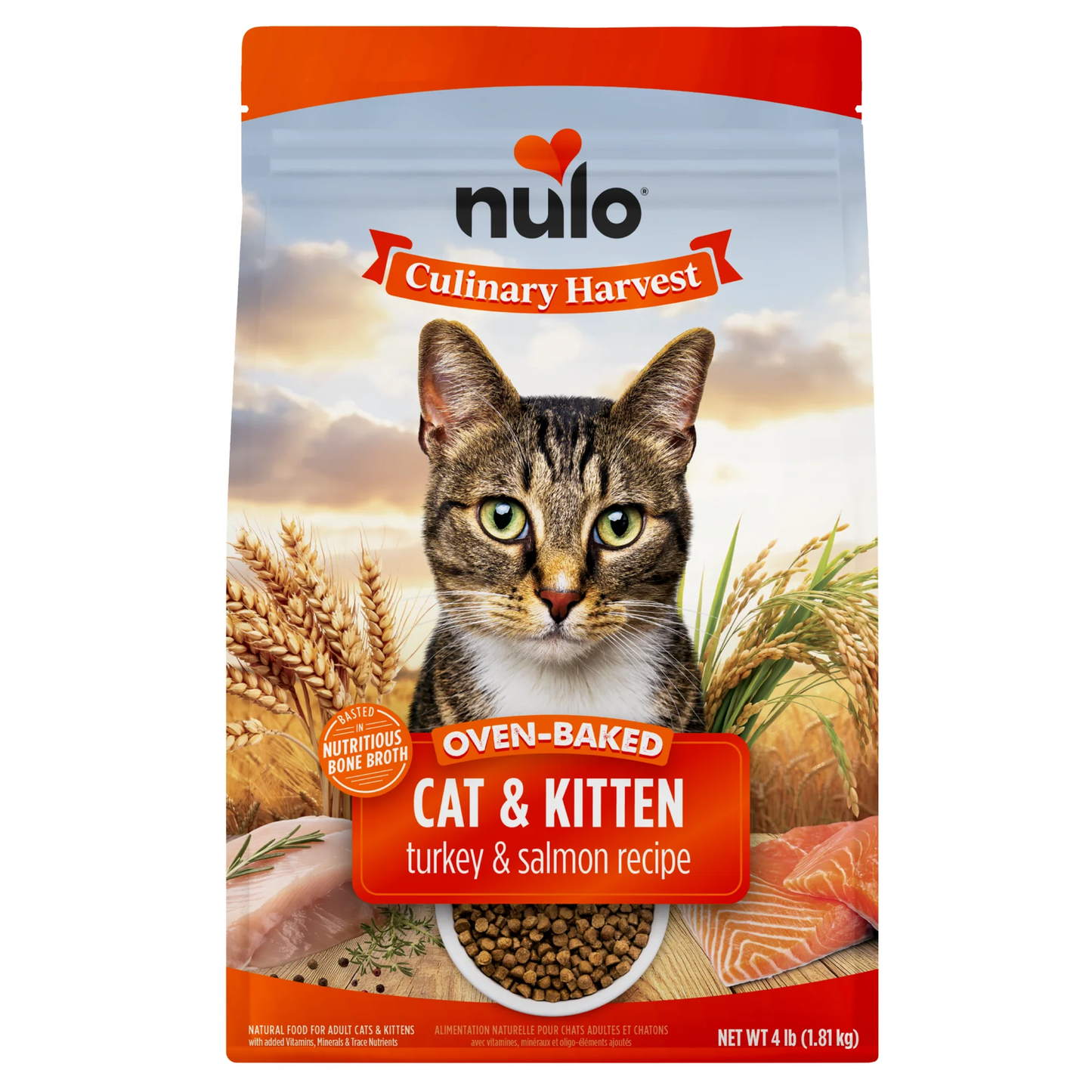 Nulo Culinary Harvest Oven Baked Cat Turkey & Salmon
