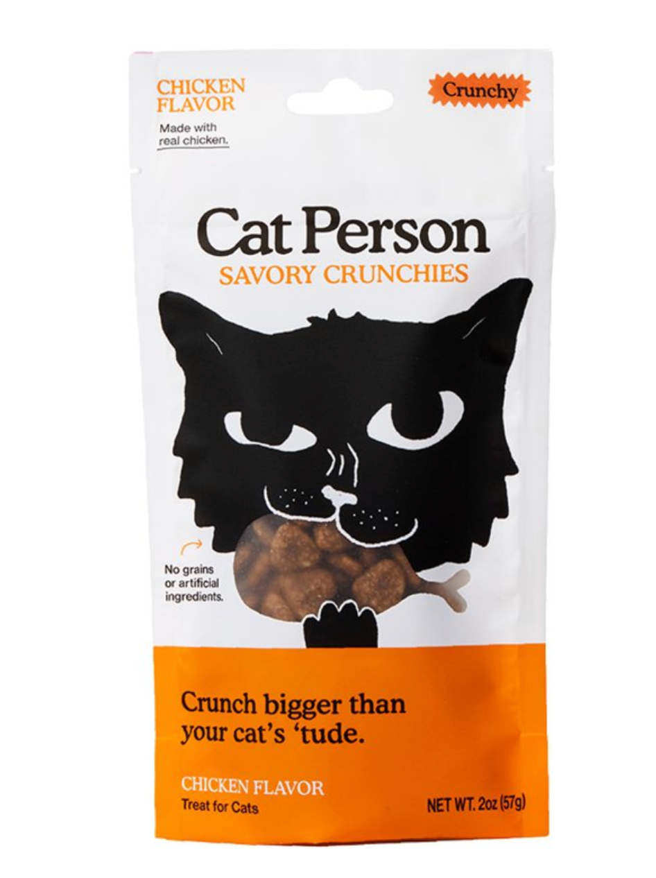 Cat Person Crunchy Chicken Treat