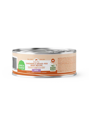 Open Farm Chicken & Grass-Fed Beef Cat Pate