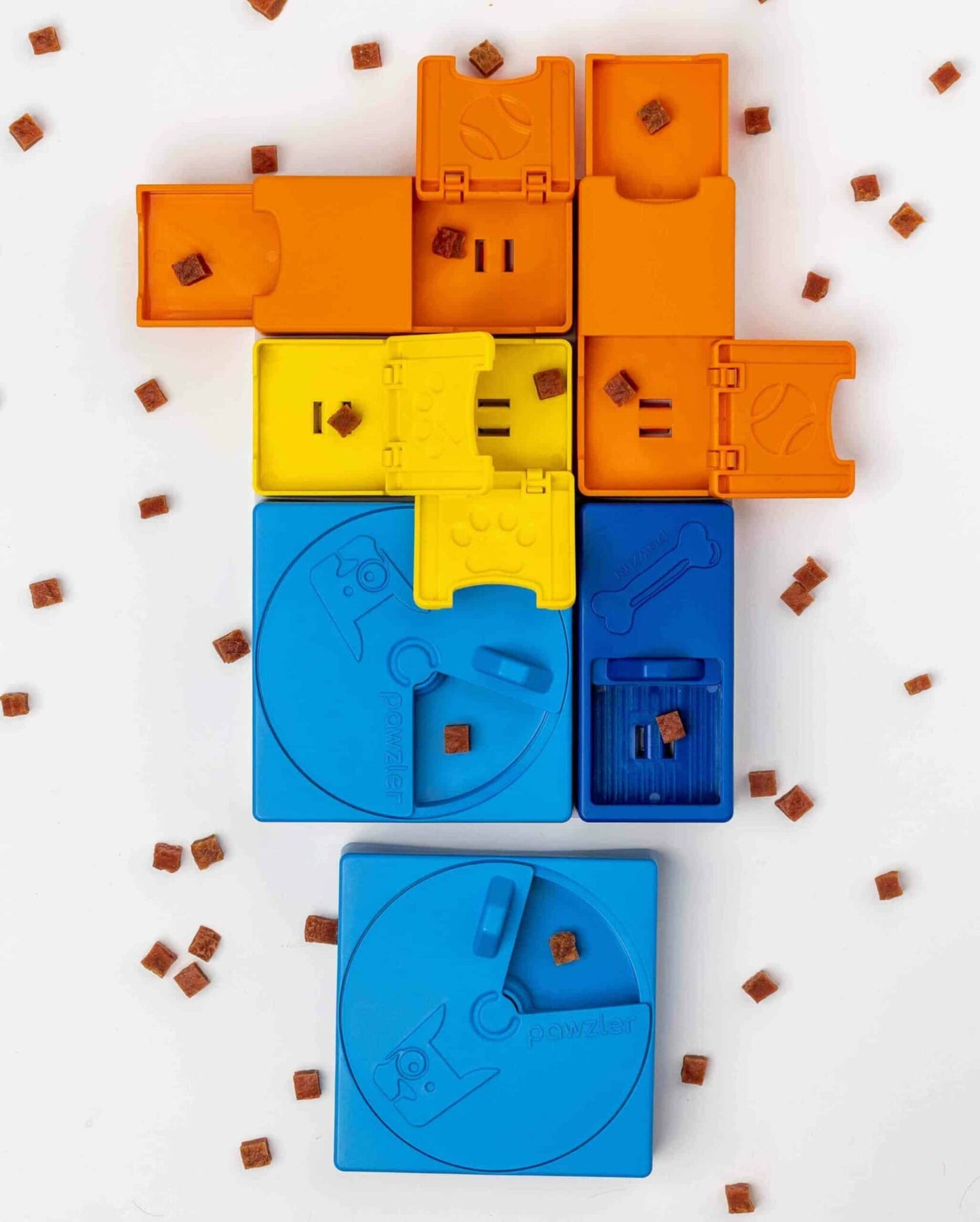 Pawzler Rainbow Set All In One Level Puzzle Toy