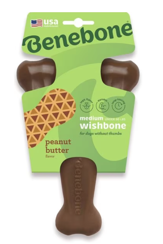 Benebone Wishbone Chew Peanut Butter Flavor