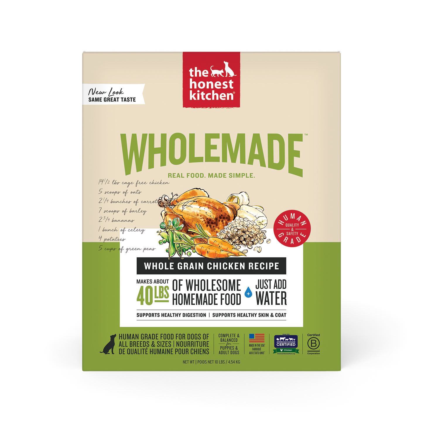 Honest Kitchen Grain-Free Chicken Recipe