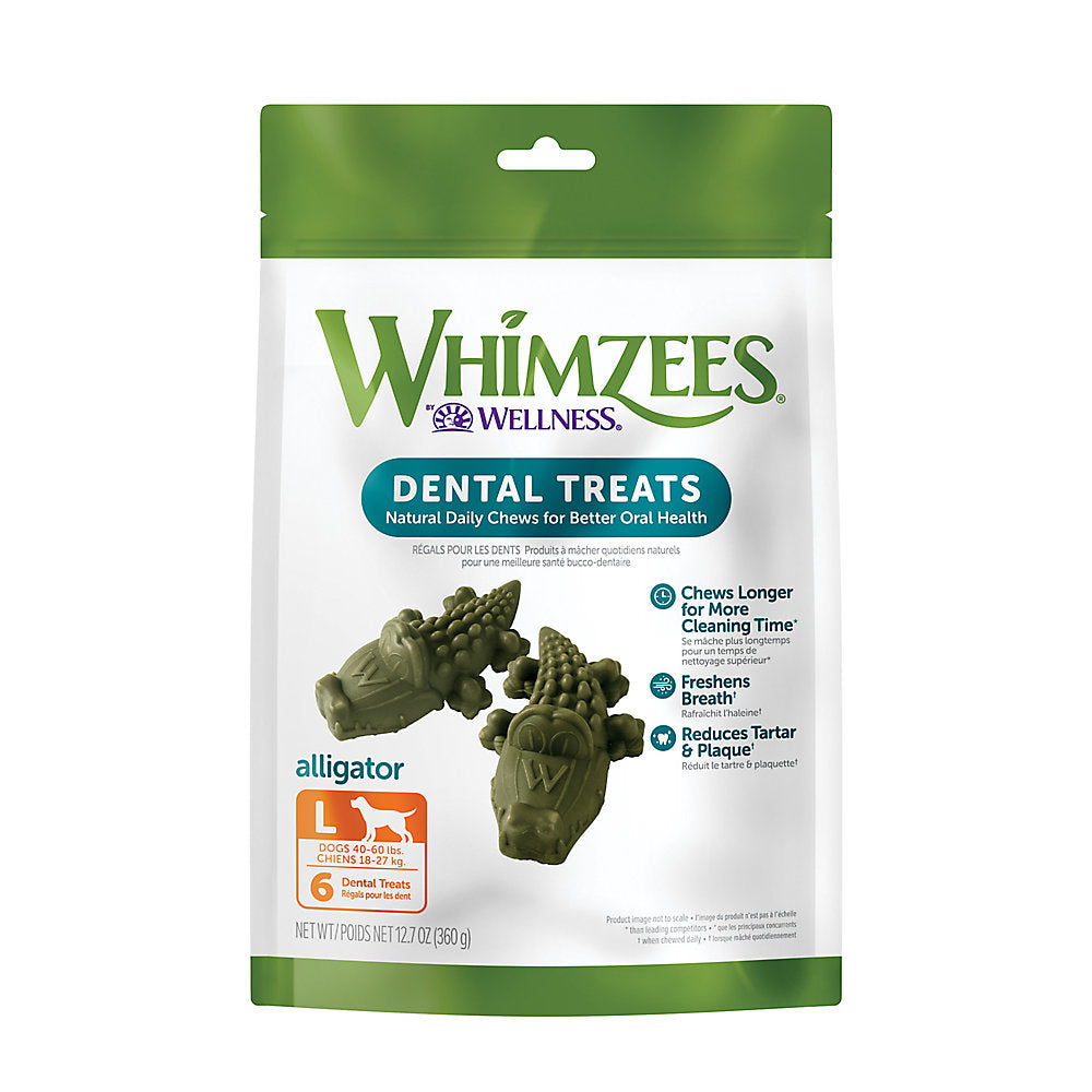 Whimzees Alligator Dental Treats