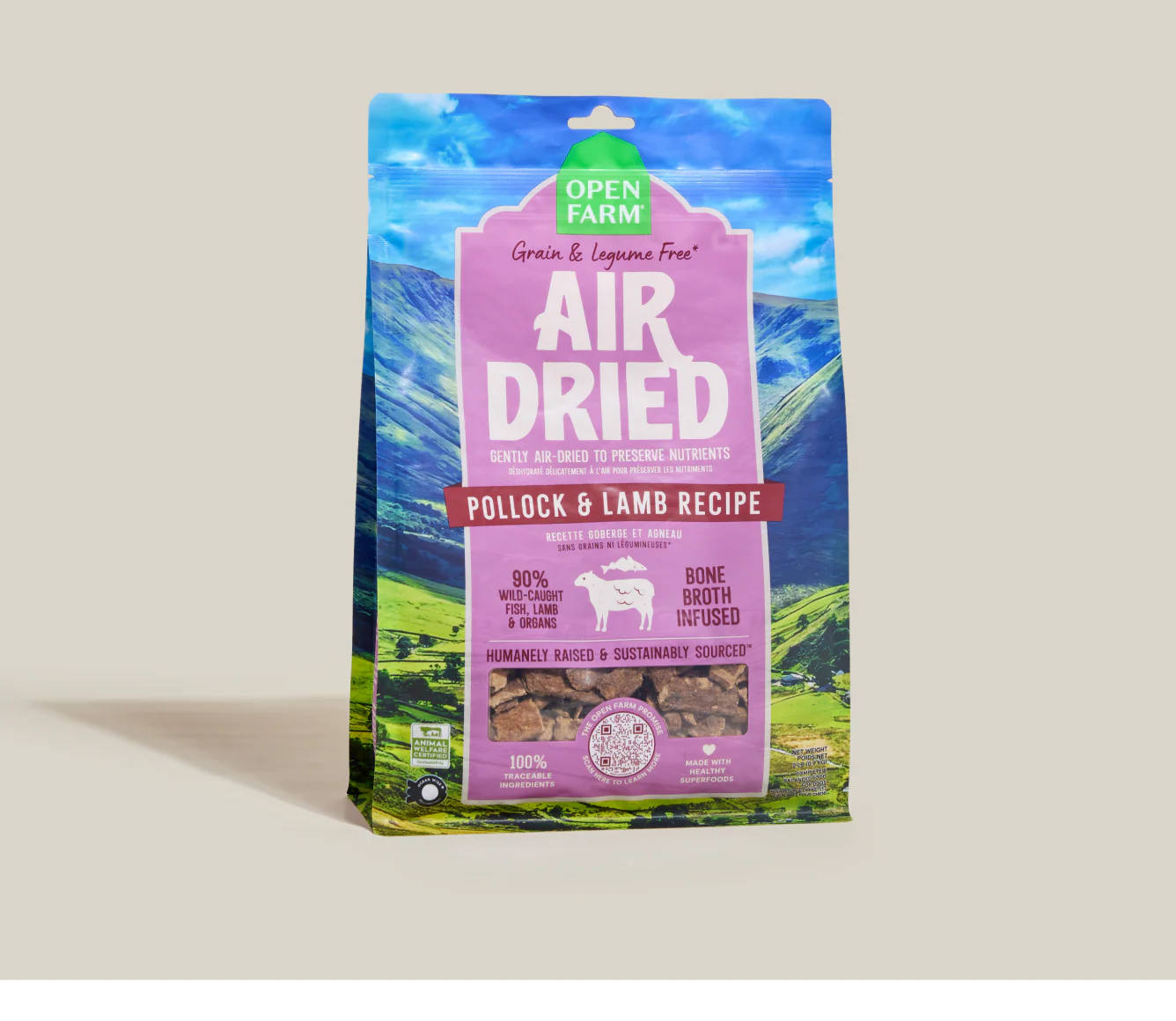 Open Farm Air Dried Pollock & Lamb