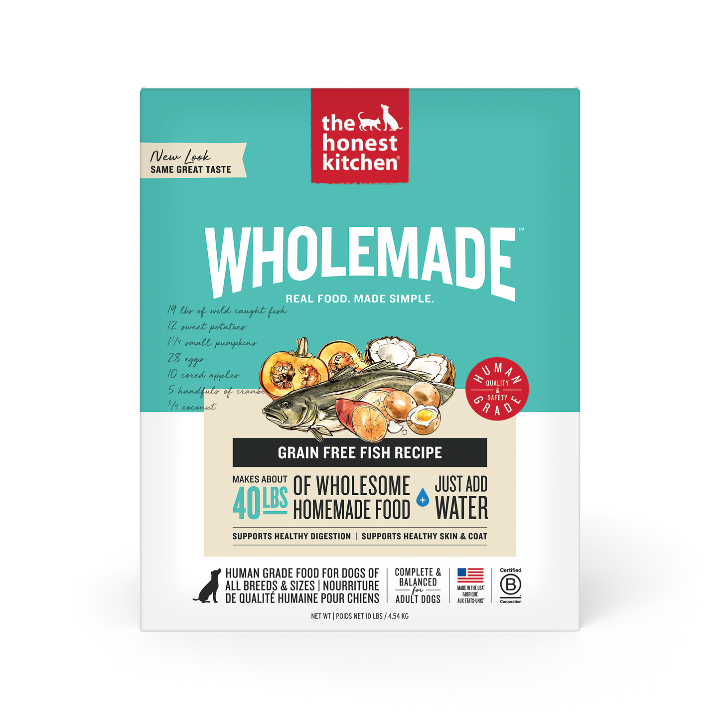 Honest Kitchen Grain-Free Fish Recipe