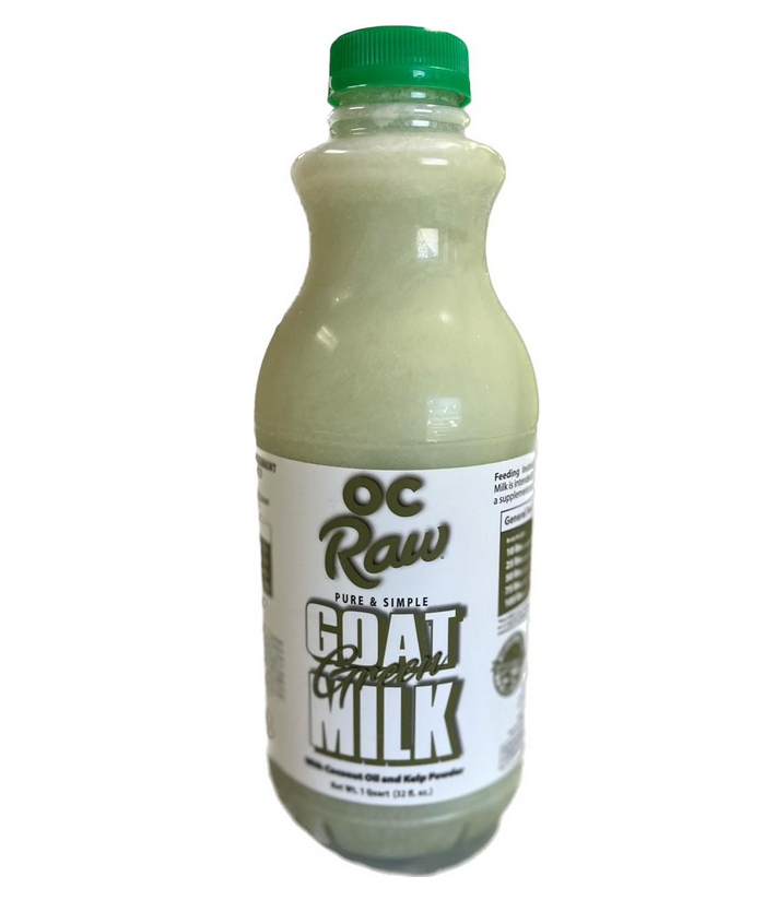 OC Raw Pure & Simple Goat Milk with Coconut Oil & Kelp