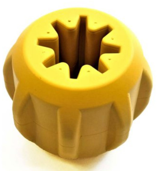 SodaPup Rubber Gear Toy and Treat Dispenser