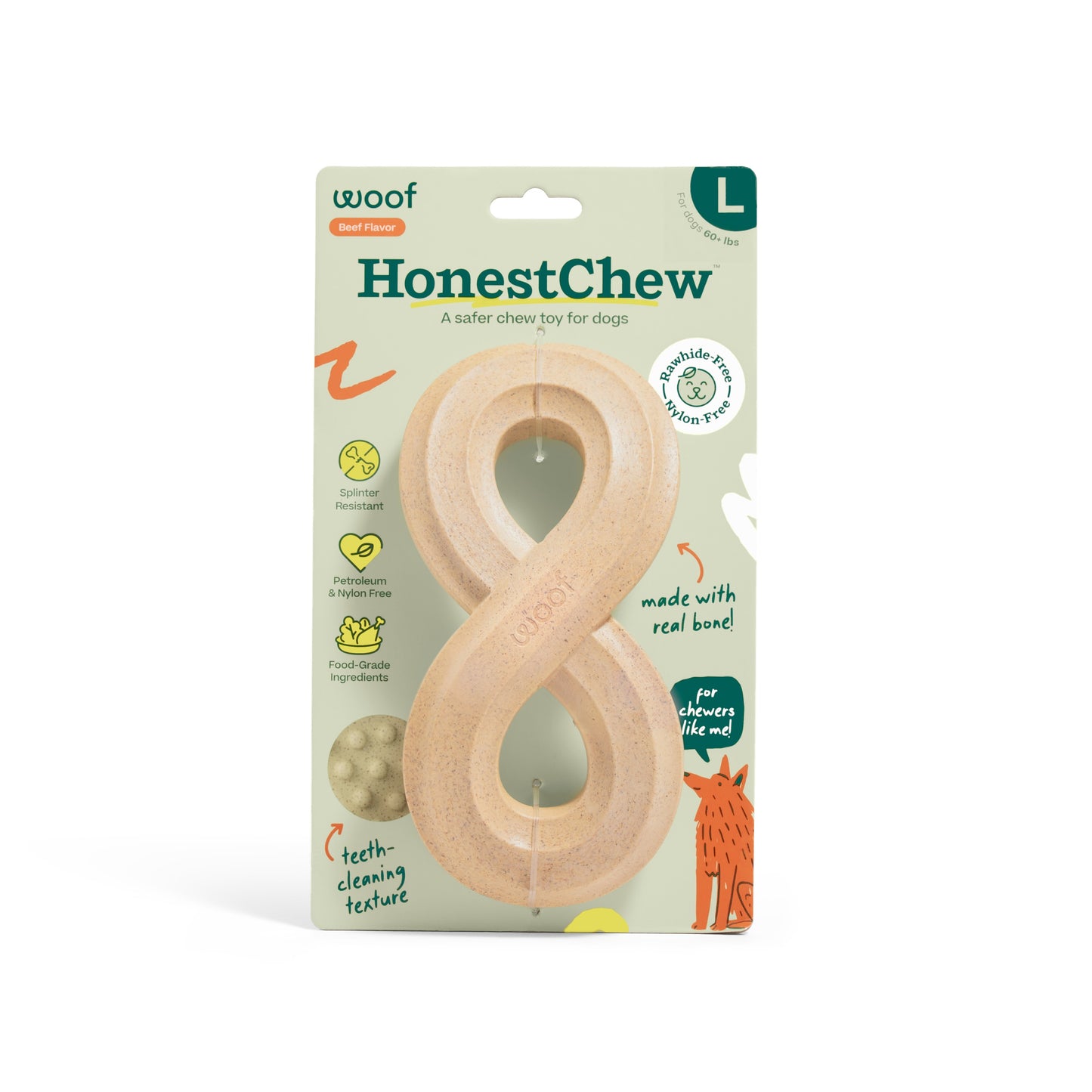 Woof Pet HonestChew Infinity Bone