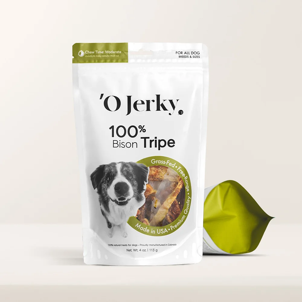 O Jerky 100% Bison Tripe