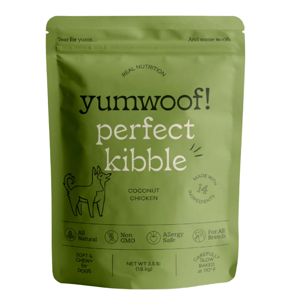 Yumwoof! Soft & Chewy Air Dried Kibble Coconut Chicken