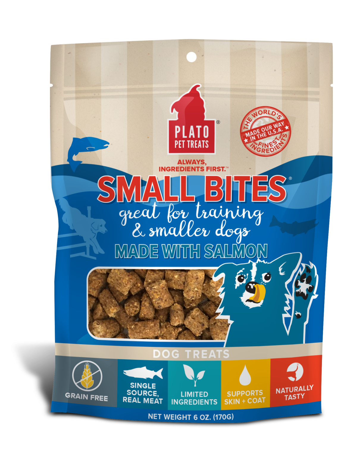 Plato Small Bites Salmon