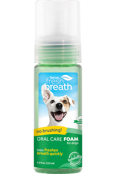 Tropiclean Fresh Breath Mint Foam 4.5 oz. Tropiclean Fresh Breath Mint Foam 4.5 oz.