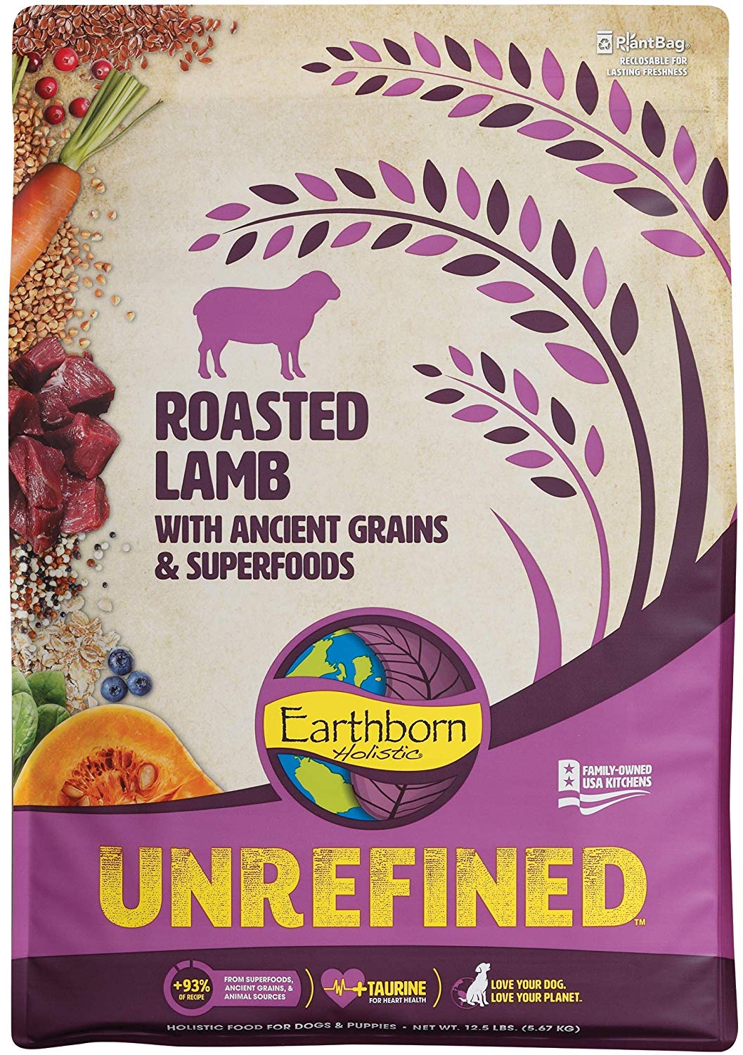 Earthborn Unrefined Roasted Lamb